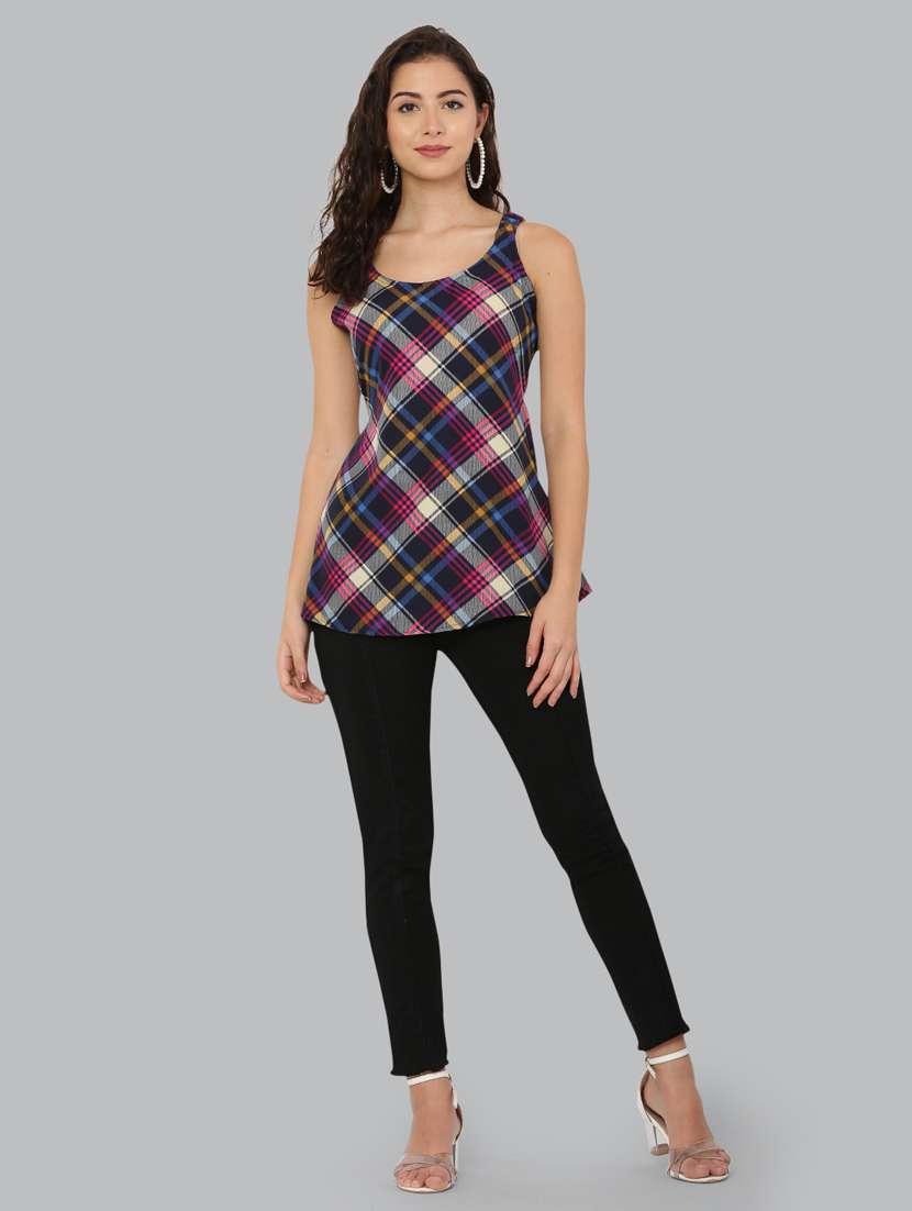 women's a line scoop neck top - 20056120 -  Standard Image - 6
