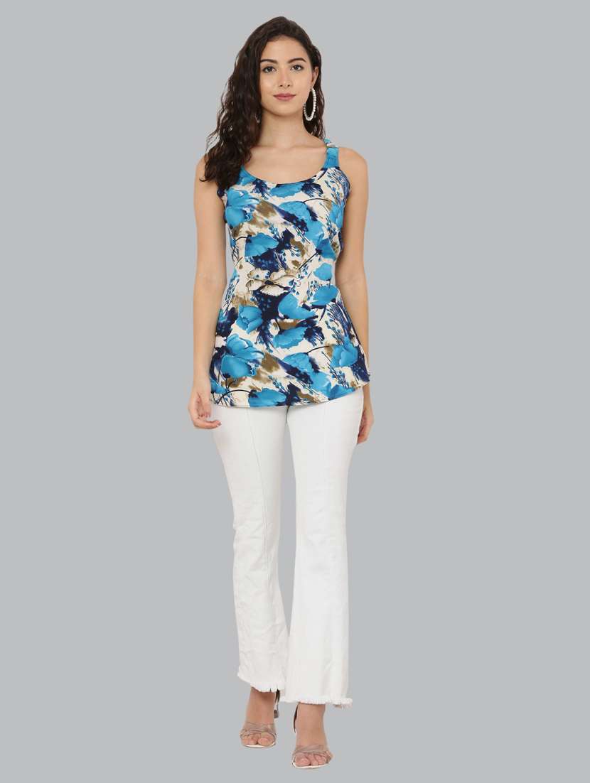 women's straight shoulder strap top - 20056122 -  Standard Image - 6