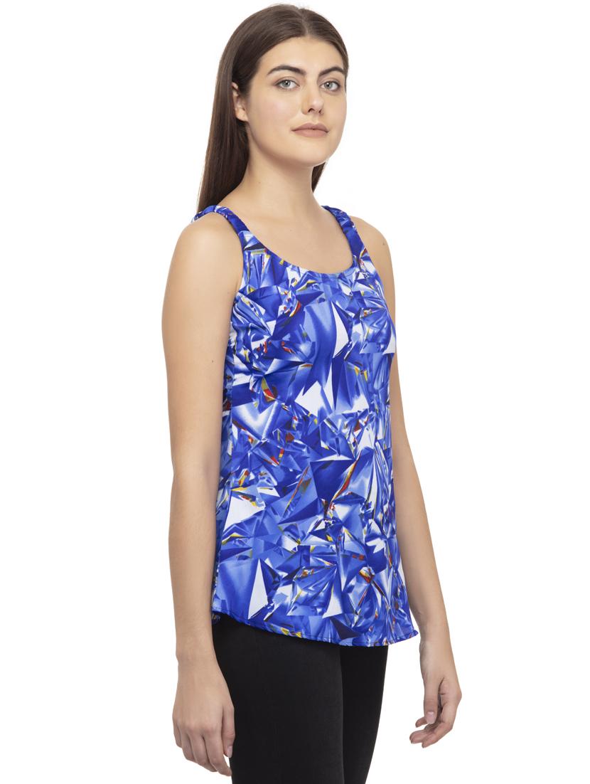 women's tank top shoulder strap top - 20056130 - Standard Image - 1