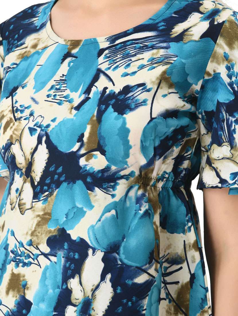 women's a line round neck top - 20056132 -  Standard Image - 6