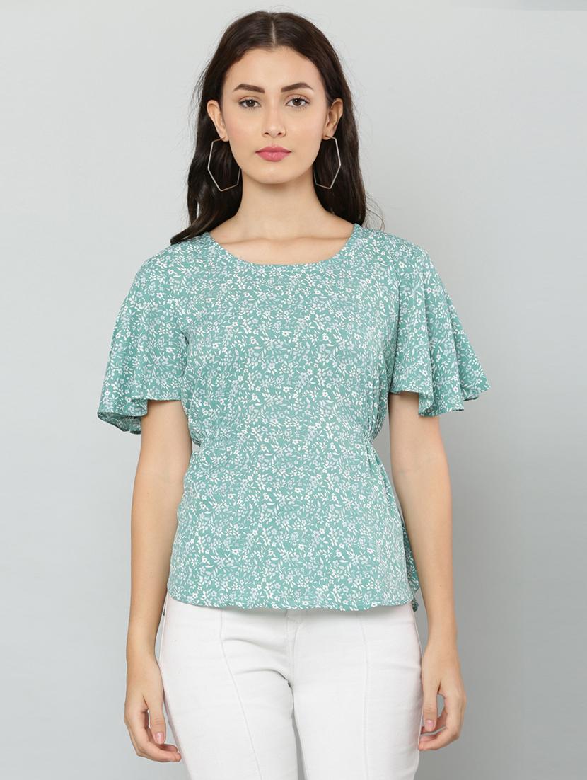 women's straight round neck top - 20056133 -  Zoom Image - 0