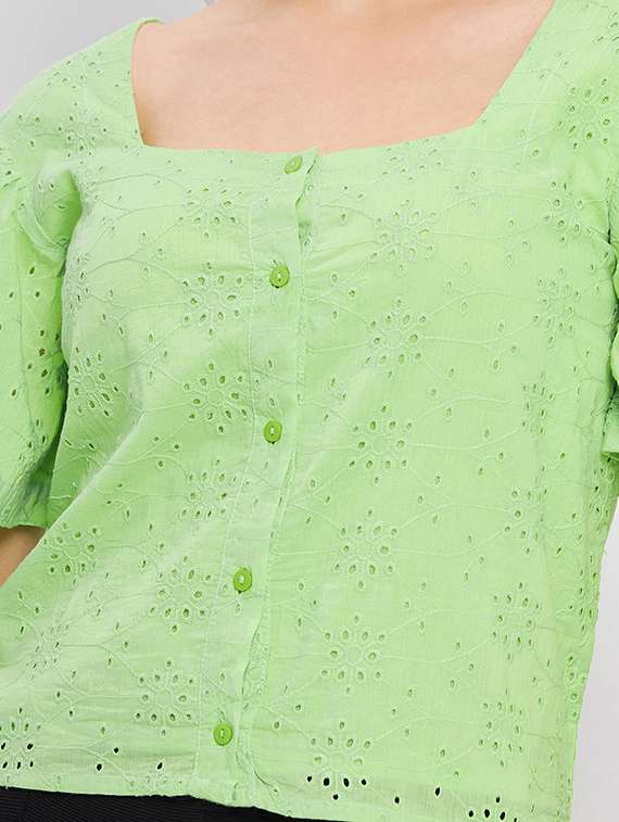 women's straight square neck top - 20056164 -  Standard Image - 4