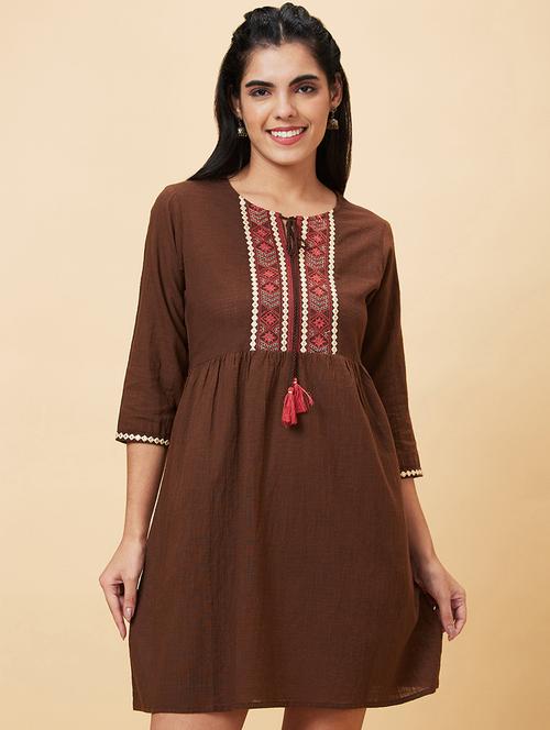 women's fit & flare mini dress - 20056442 - Standard Image - 0
