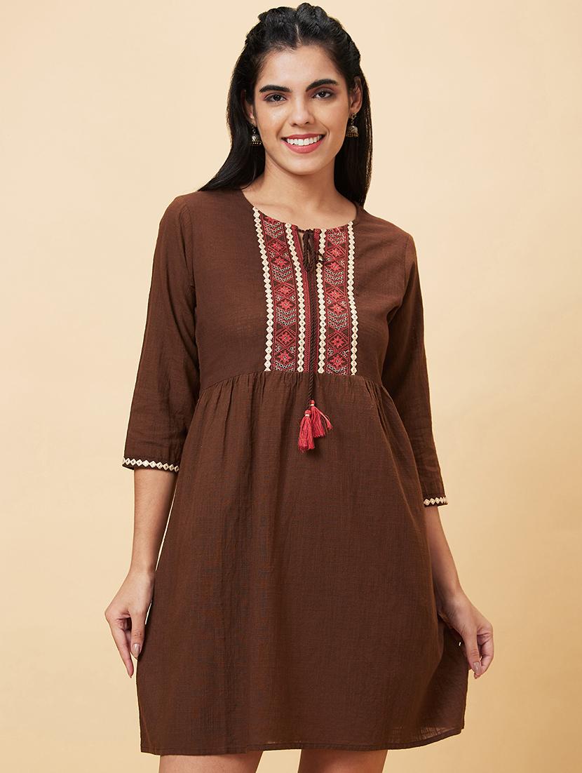women's fit & flare mini dress - 20056442 - Zoom Image - 0