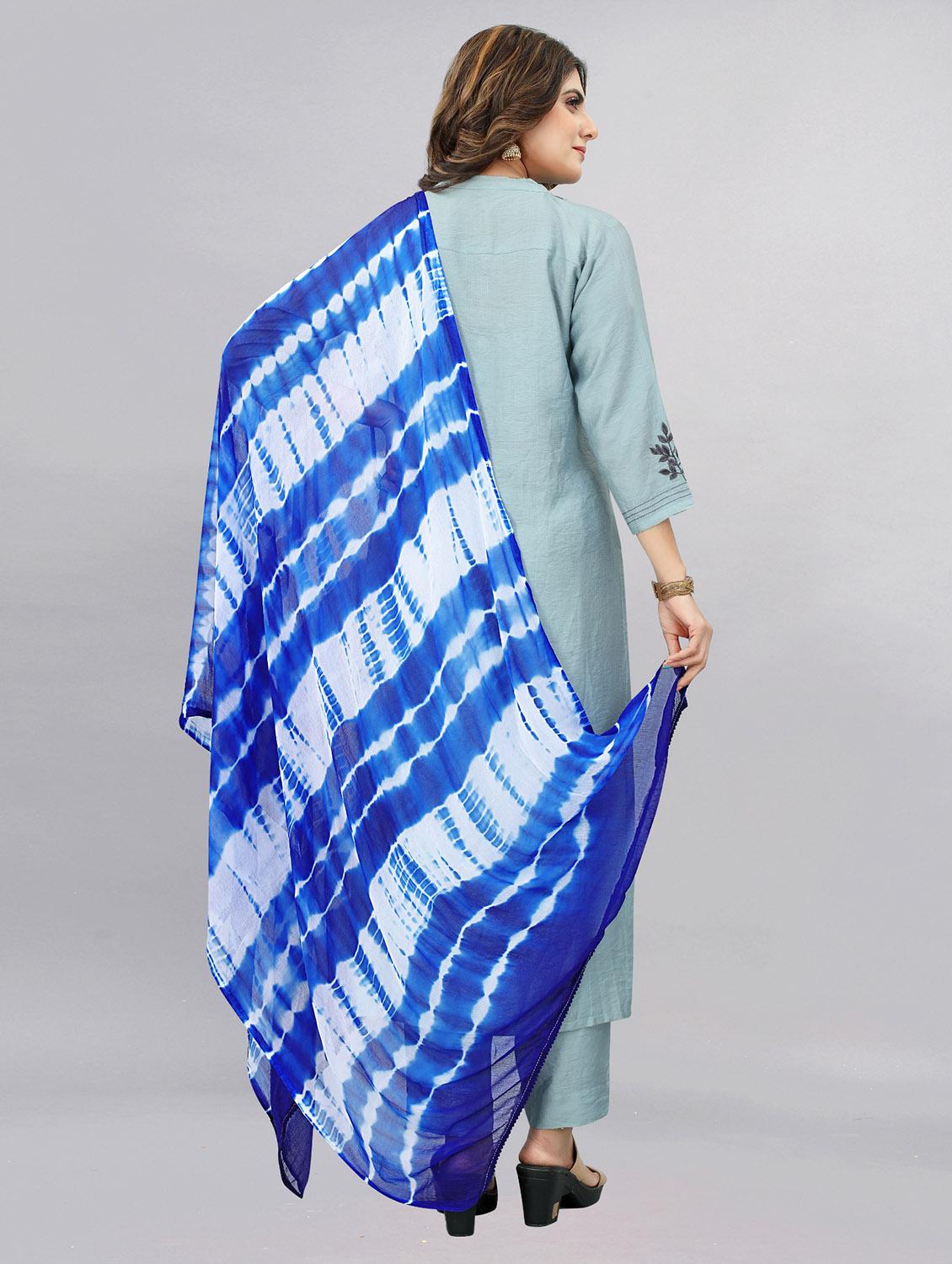 apnisha women's chiffon printed dupatta - 20056632 - Standard Image - 1