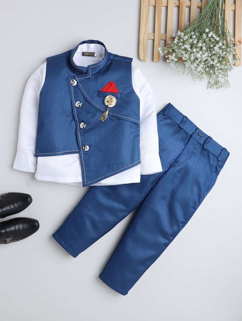 boys three piece suit set