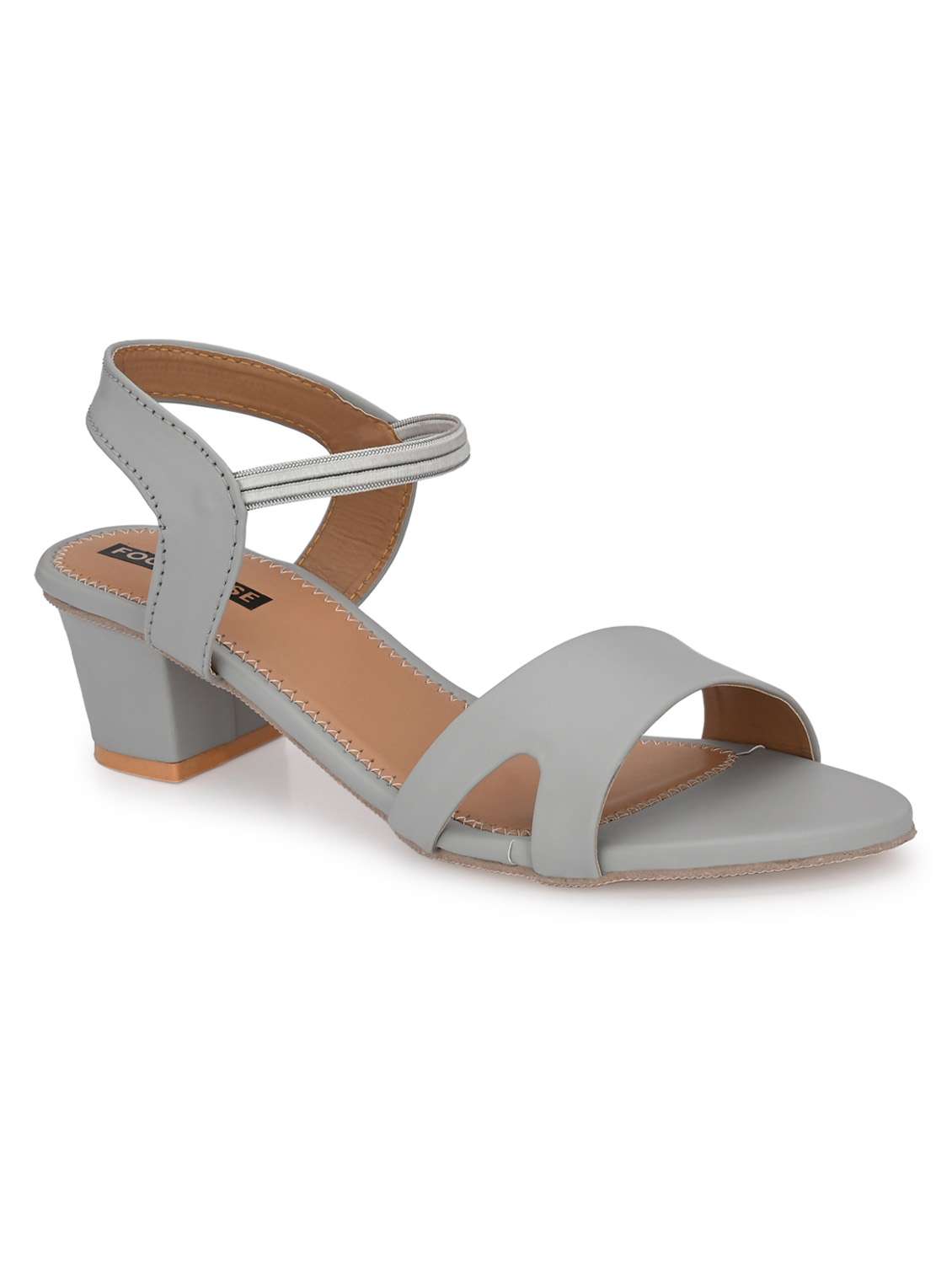 women back strap block heel sandal