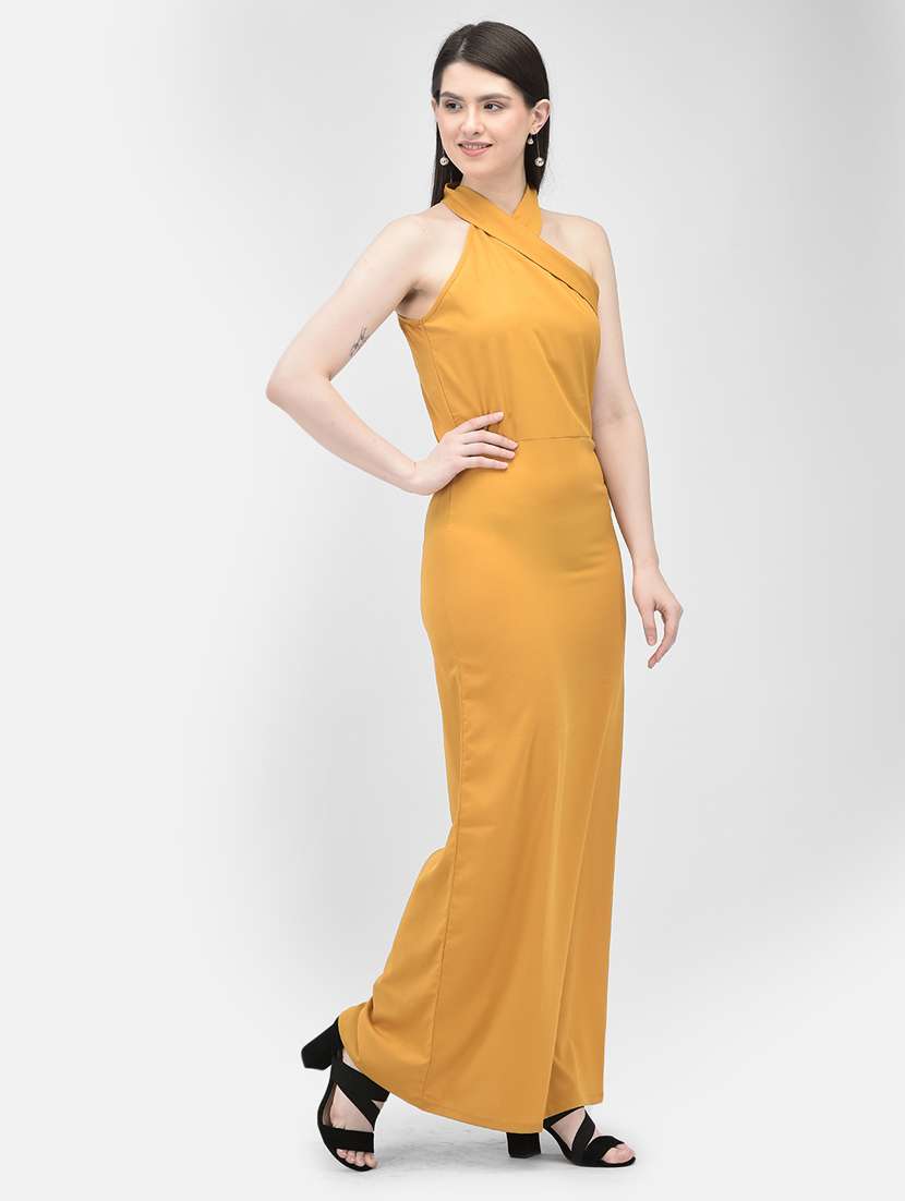 women's solid dress - 20059952 - Standard Image - 1