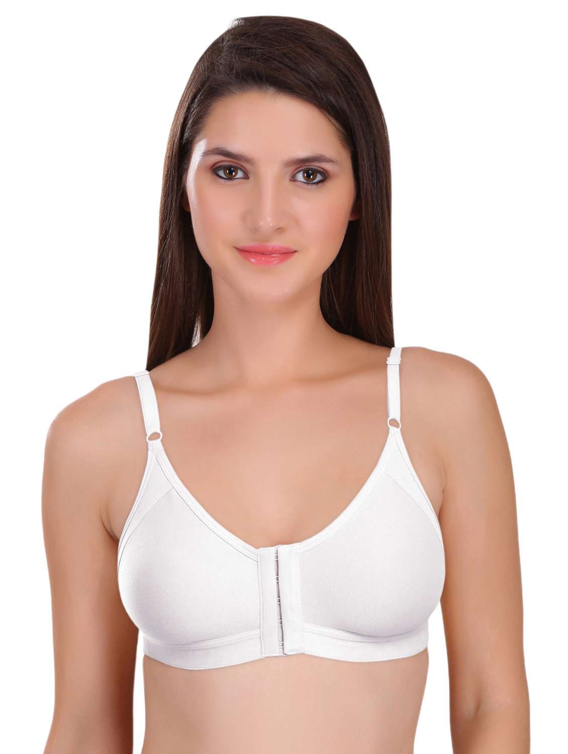 pack of 2 solid non-wired t-shirt bra - 20060024 -  Standard Image - 1