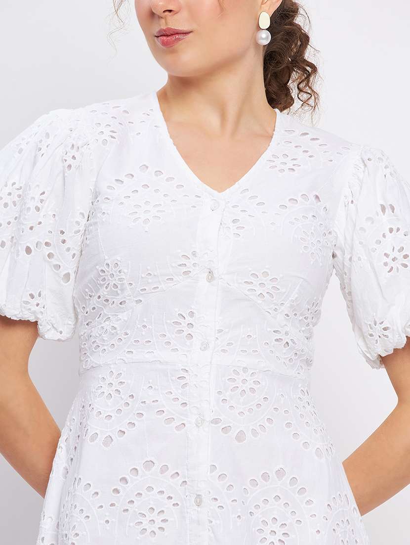 women's fit & flare mini dress - 20060061 -  Standard Image - 4