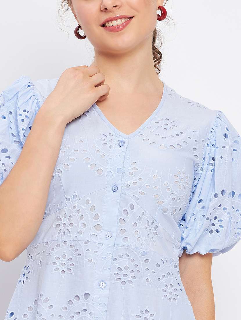 women's fit & flare mini dress - 20060062 -  Standard Image - 4