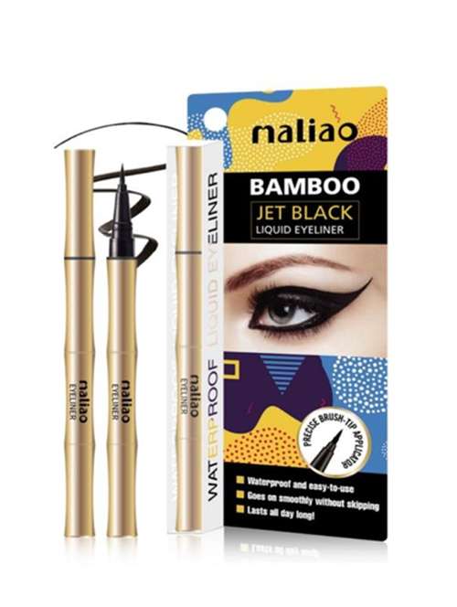 maliao bamboo jet black waterproof liquid eyeliner m 189 - 20060239 -  Standard Image - 0
