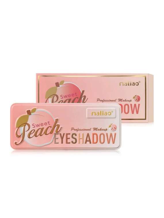 maliao professional makeup sweet peach eyeshadow palette m239