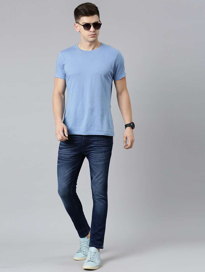 mens slim fit plain jeans - 20060357 -  Standard Image - 4