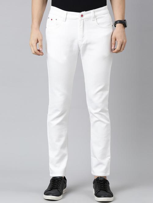 mens slim fit plain jeans - 20060373 -  Standard Image - 0