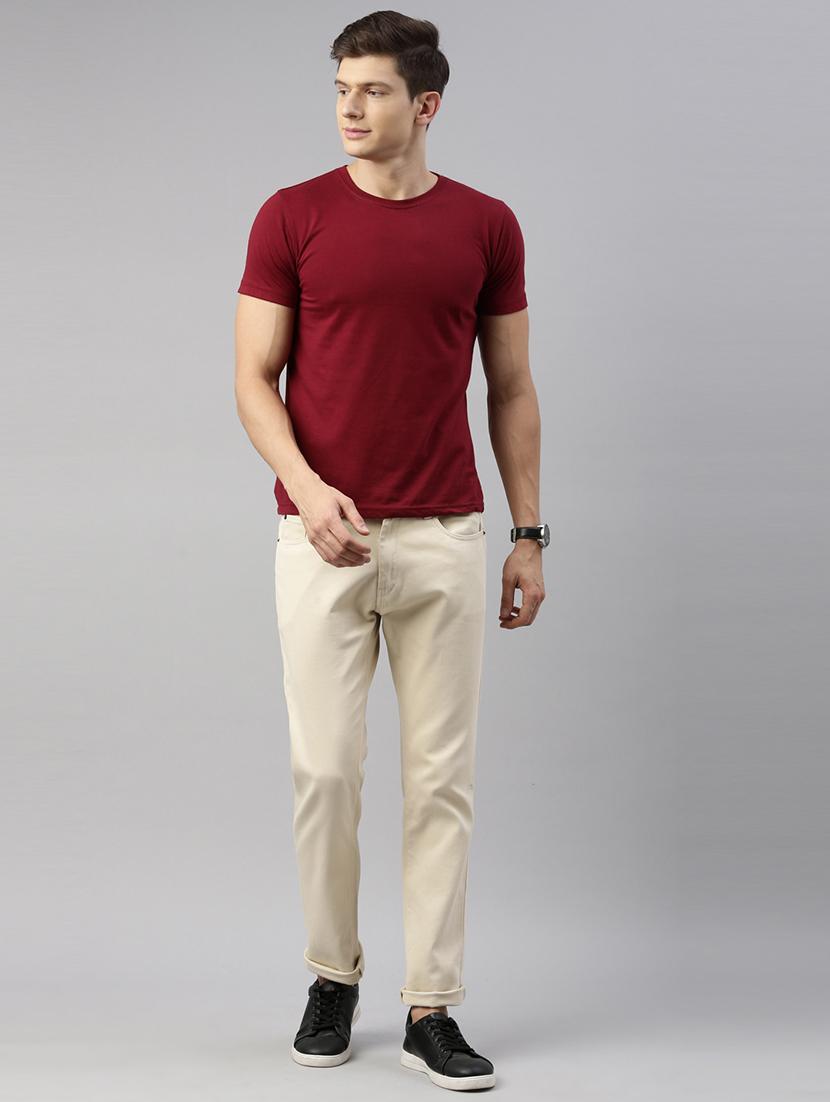 mens straight fit plain jeans - 20060382 - Standard Image - 4