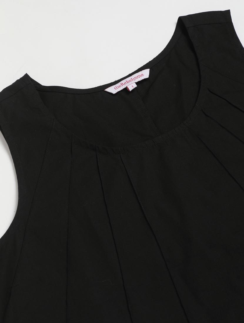 women's straight round neck top - 20061056 - Standard Image - 4