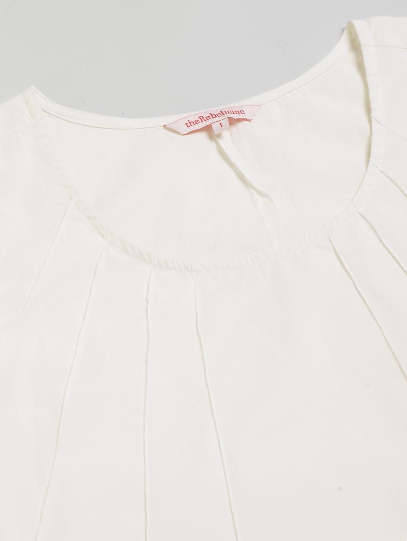 women's a line round neck top - 20061058 - Standard Image - 4