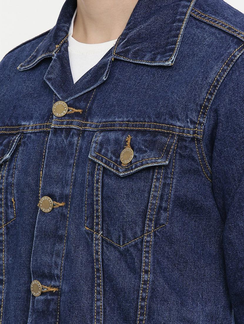 blue washed denim jacket - 20061599 - Standard Image - 4