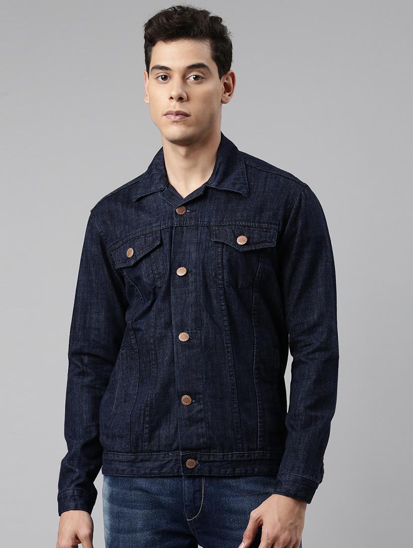 blue washed denim jacket - 20061601 - Zoom Image - 0