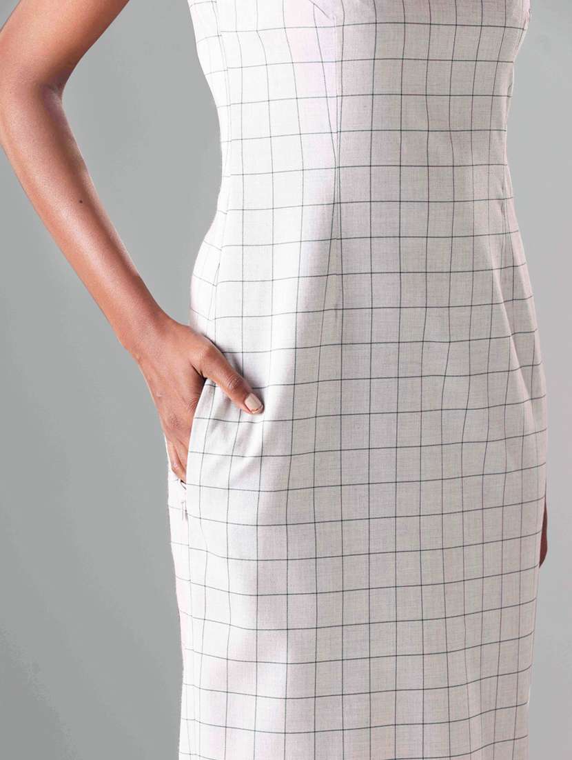 women's sheath abstract dress - 20061646 -  Standard Image - 4