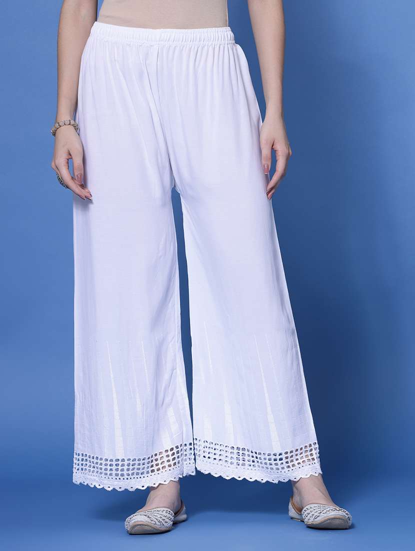 self design straight palazzo