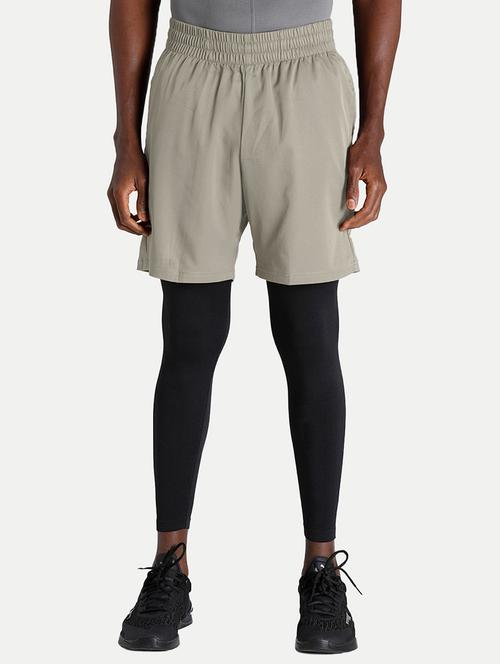 grey polyester shorts - 20067017 -  Standard Image - 0