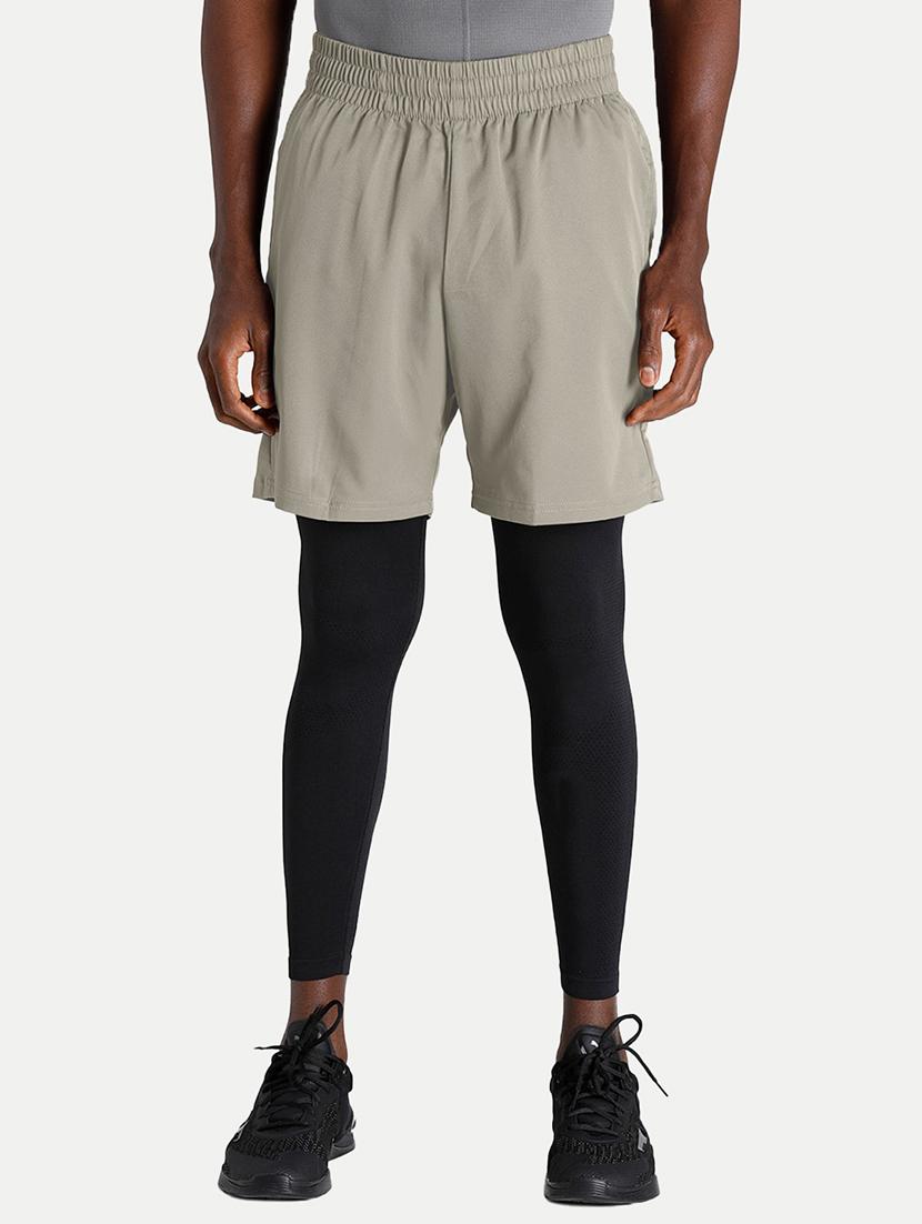 grey polyester shorts - 20067017 -  Zoom Image - 0