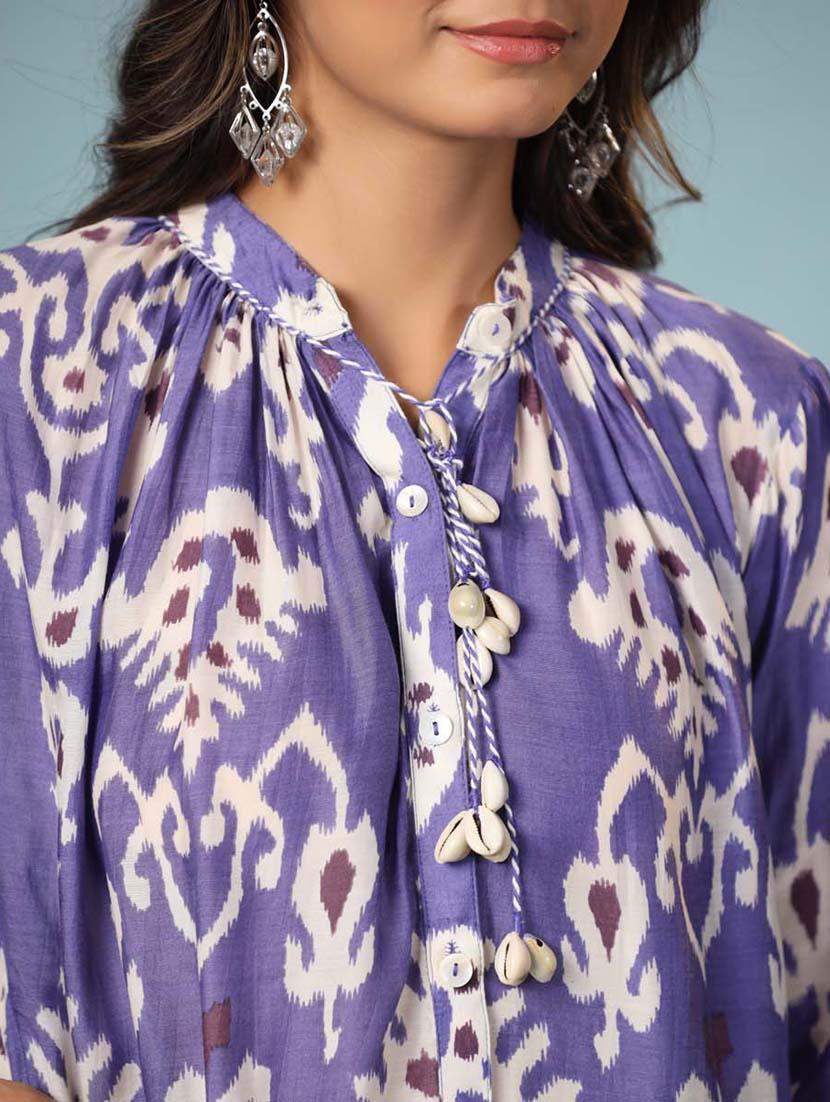 printed kurta pant set - 20068453 - Standard Image - 4