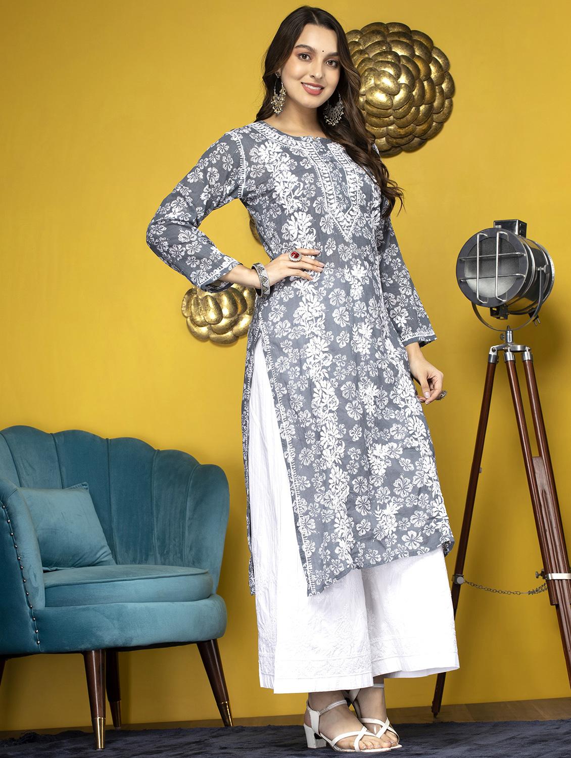 women's straight kurta - 20070308 - Standard Image - 1