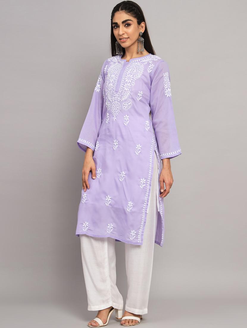 women's straight kurta - 20070348 - Standard Image - 1