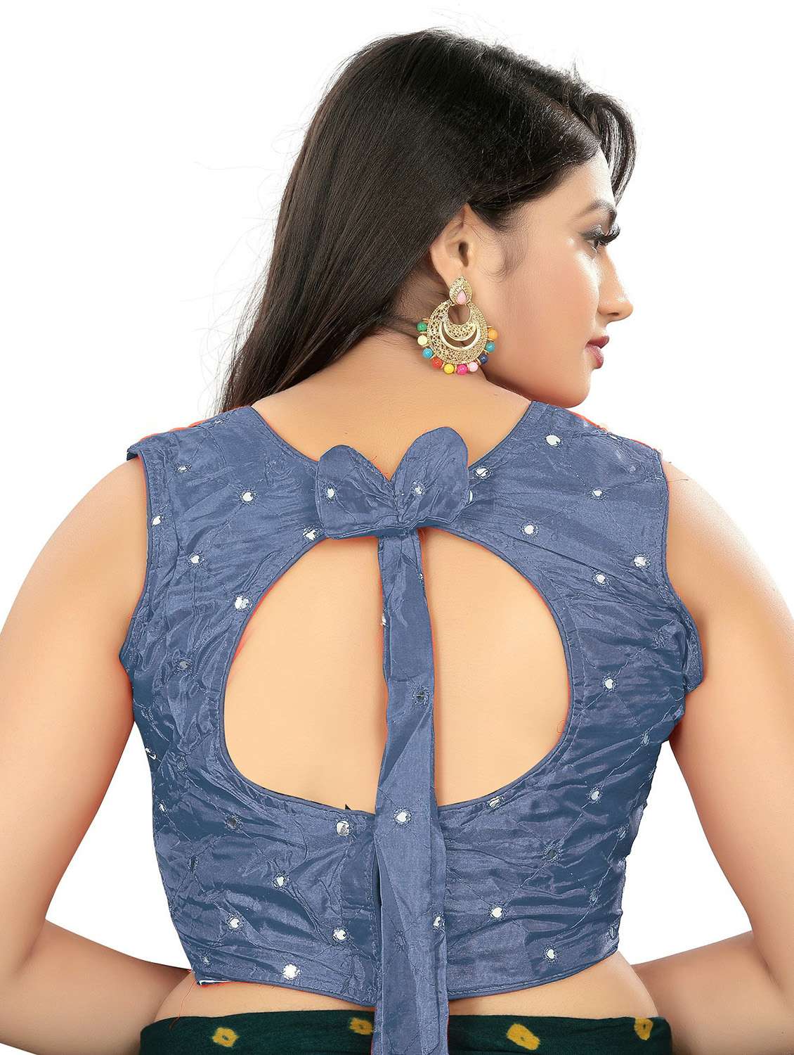 self design regular blouse - 20071752 -  Standard Image - 1