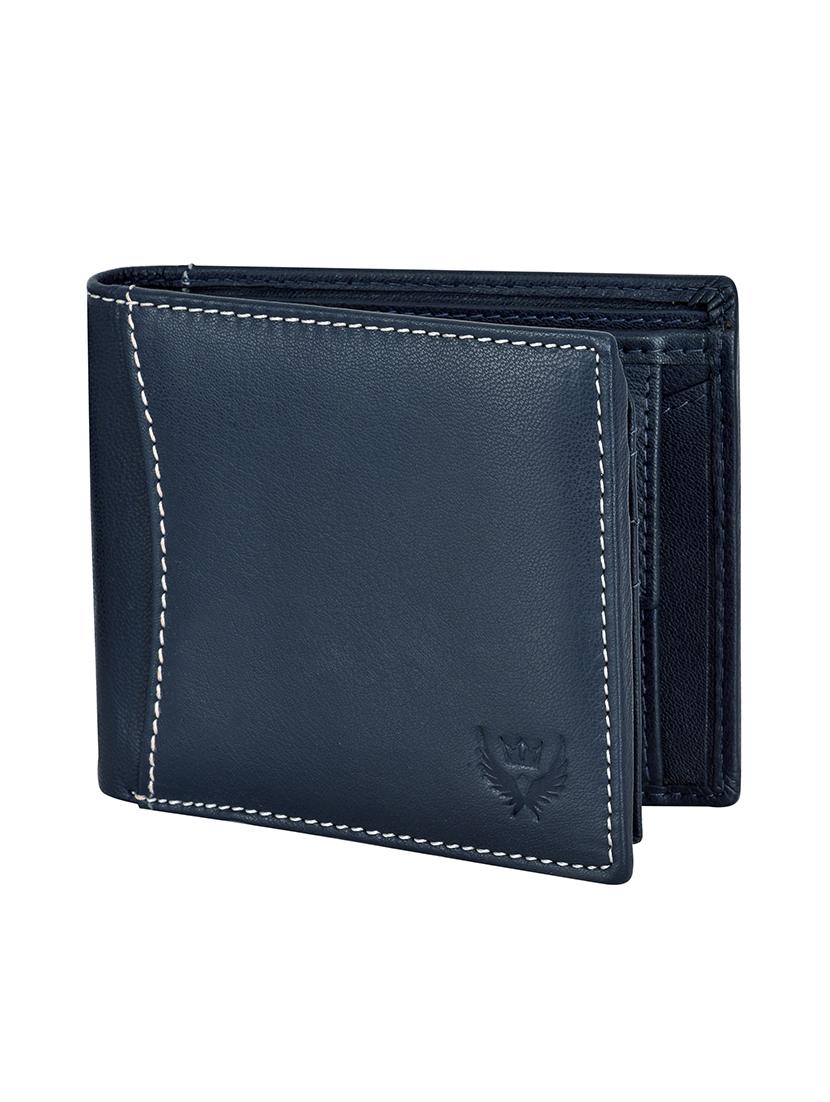 blue leatherette wallet - 20072467 -  Zoom Image - 0