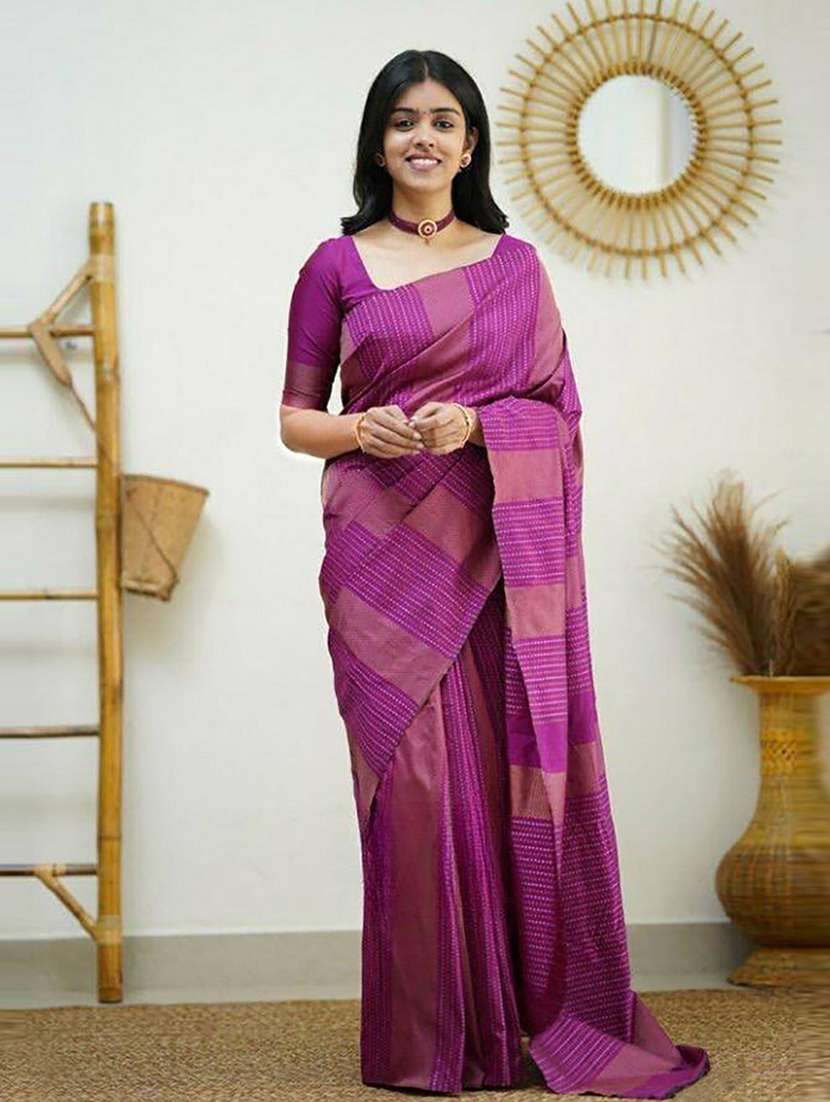 women's banarasi saree with blouse