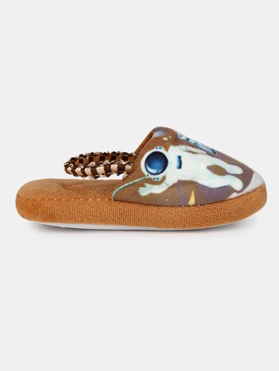 Brown Fabric Flip Flop - 20082886 -  Standard Image - 1