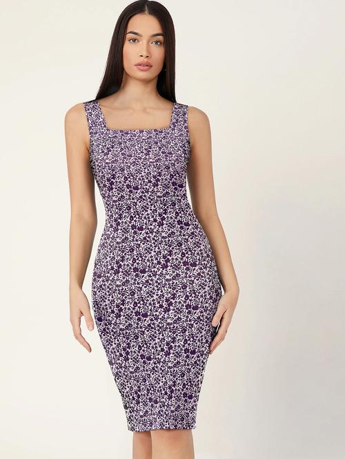 women's bodycon floral dress - 20083120 -  Standard Image - 0
