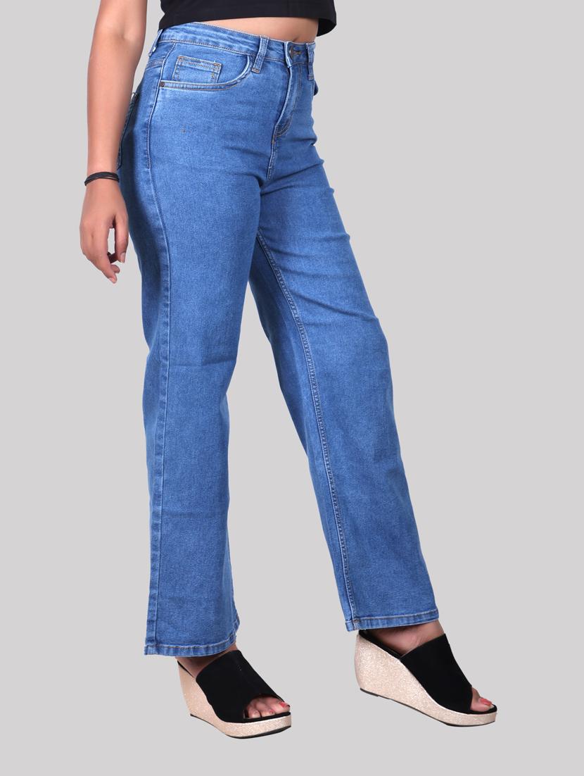 light blue mid rise denim jean - 20085277 - Standard Image - 1