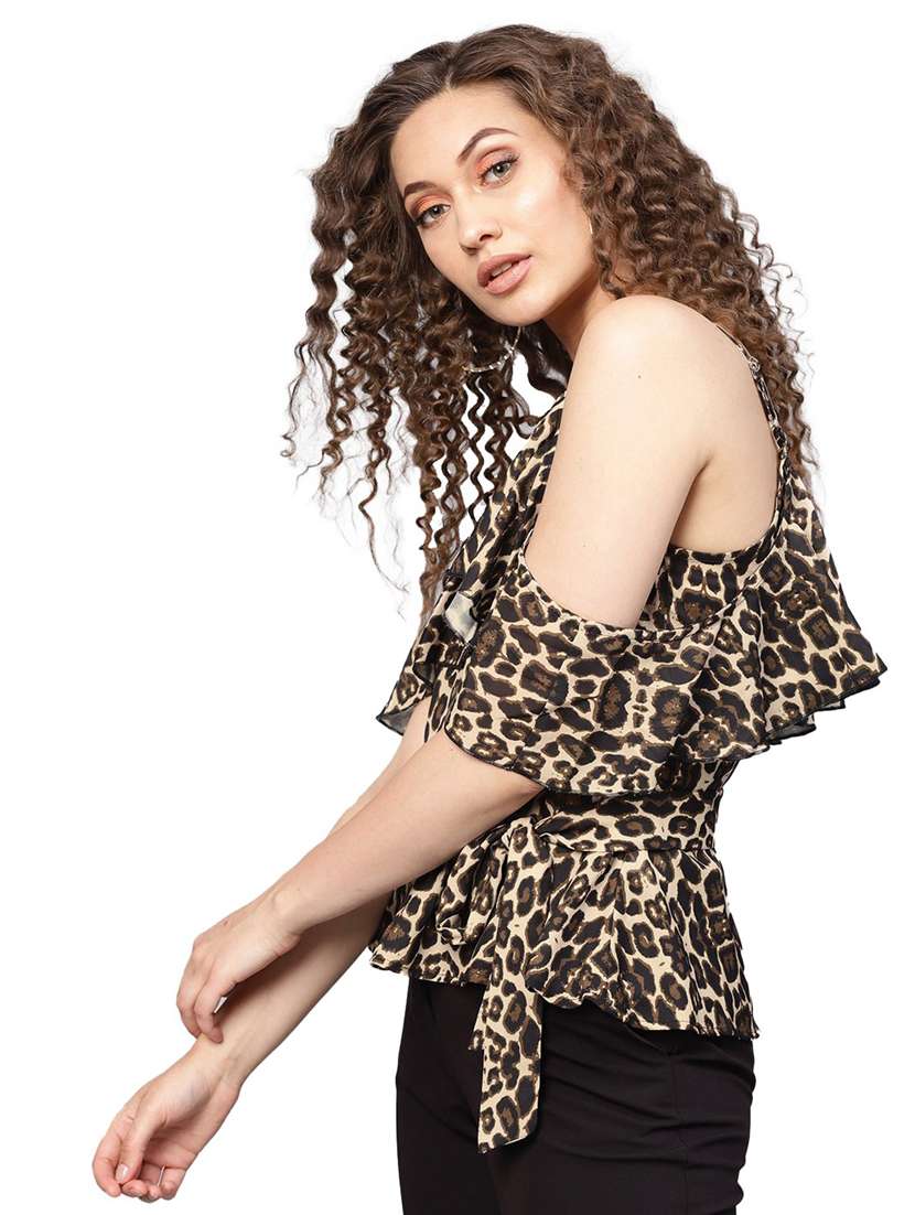 girls shoulder strap top - 20088301 -  Standard Image - 1