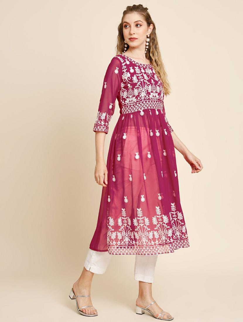 women's a-line kurta - 20098277 -  Standard Image - 1