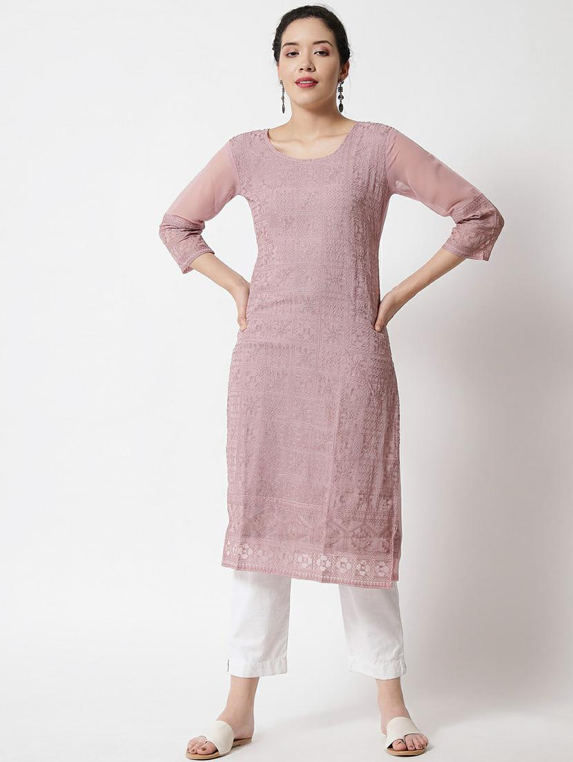women's straight kurta - 20098328 -  Standard Image - 1