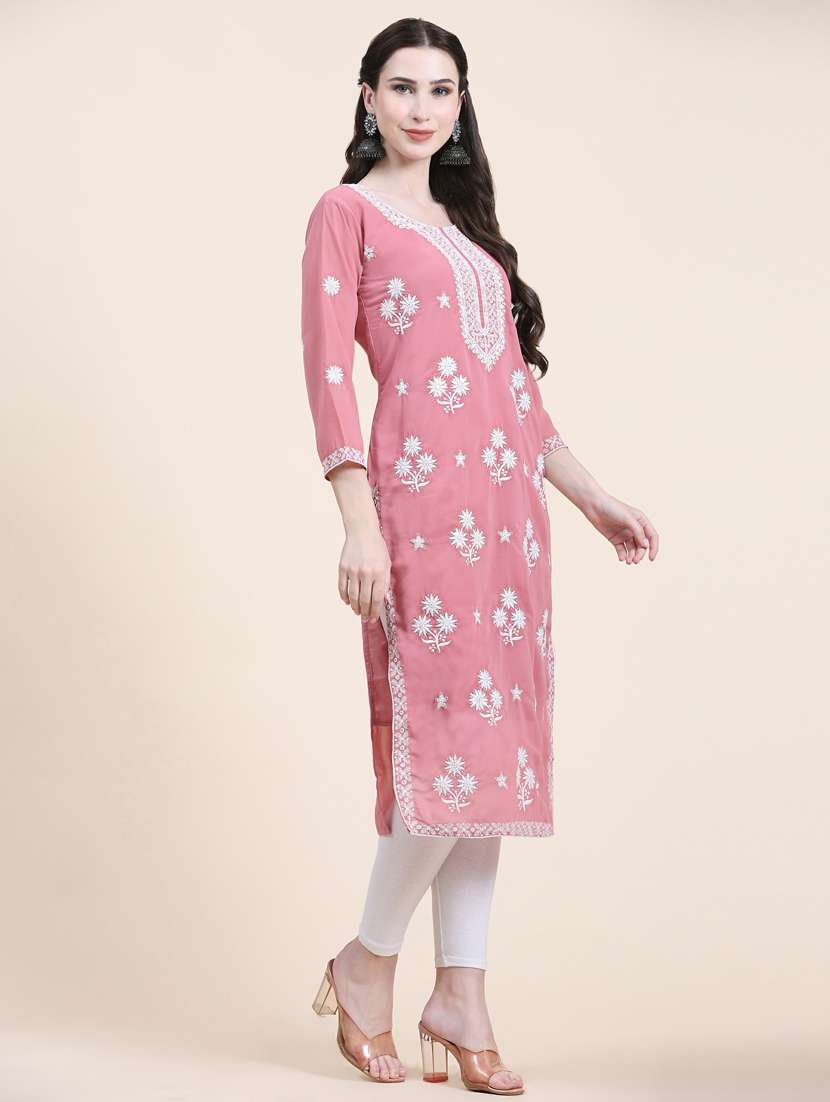 women's straight kurta - 20098378 -  Standard Image - 1