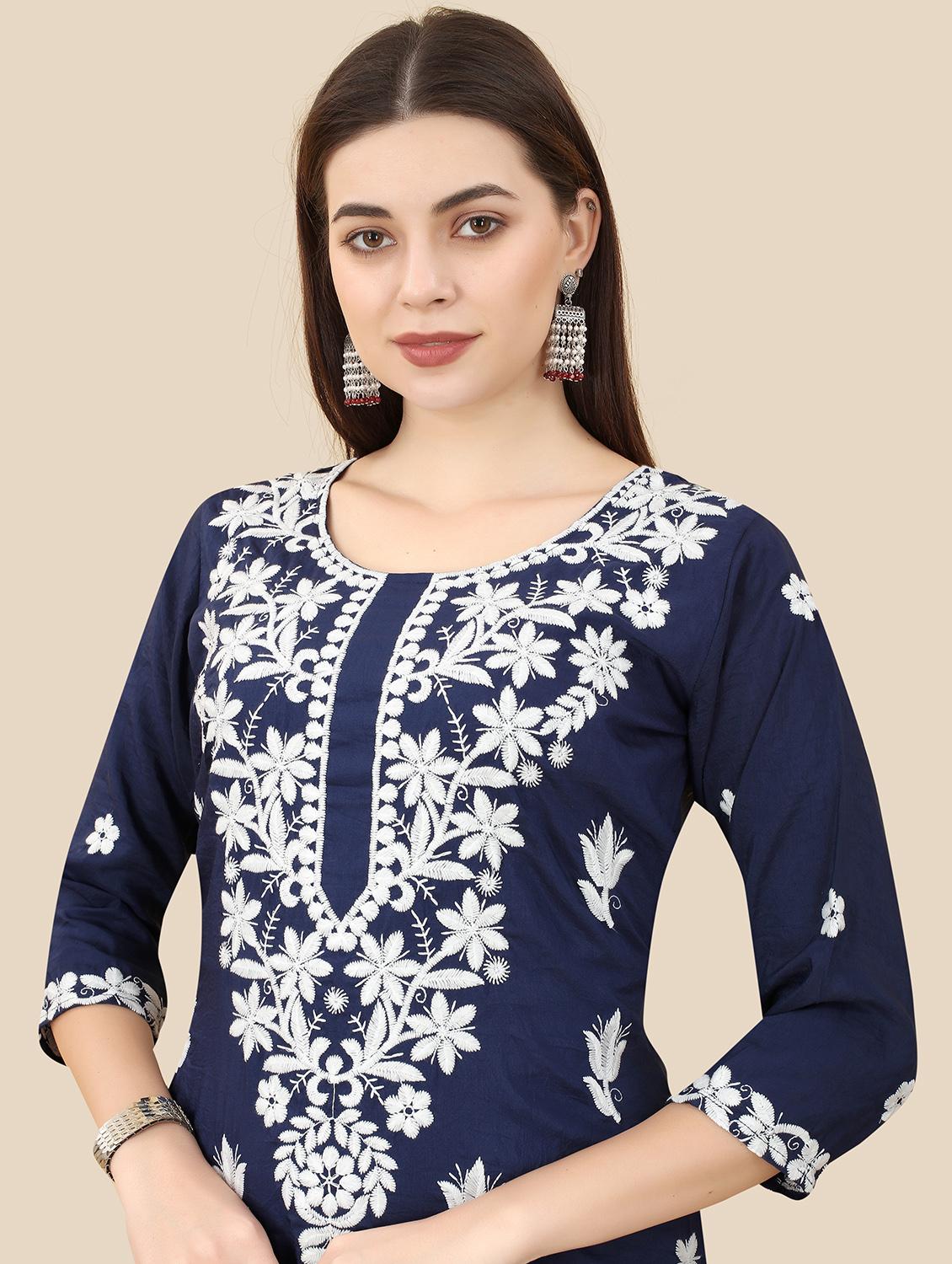 women's straight kurta - 20098437 - Standard Image - 4