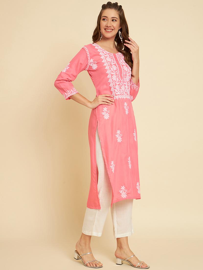 women's straight kurta - 20098458 -  Standard Image - 1