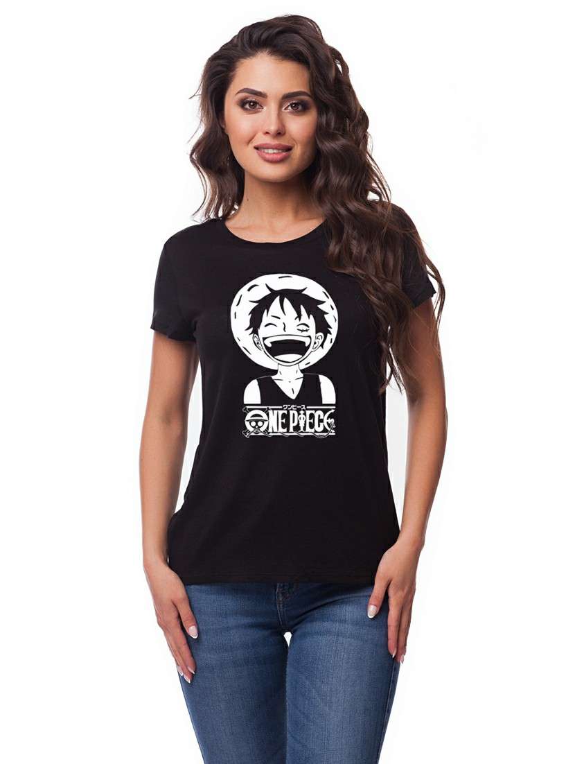 black cotton blend regular tshirt