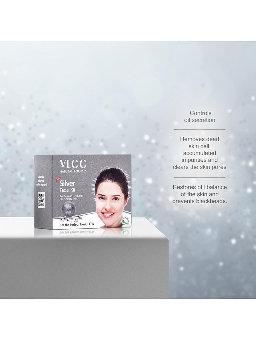 vlcc silver facial kit - 60 g ( pack of 2 ) - 20099377 -  Standard Image - 1
