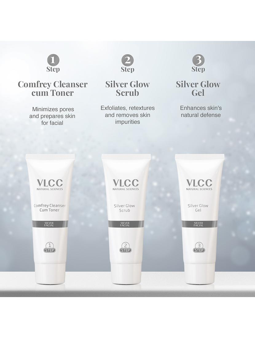 vlcc silver facial kit - 60 g ( pack of 2 ) - 20099377 - Standard Image - 6