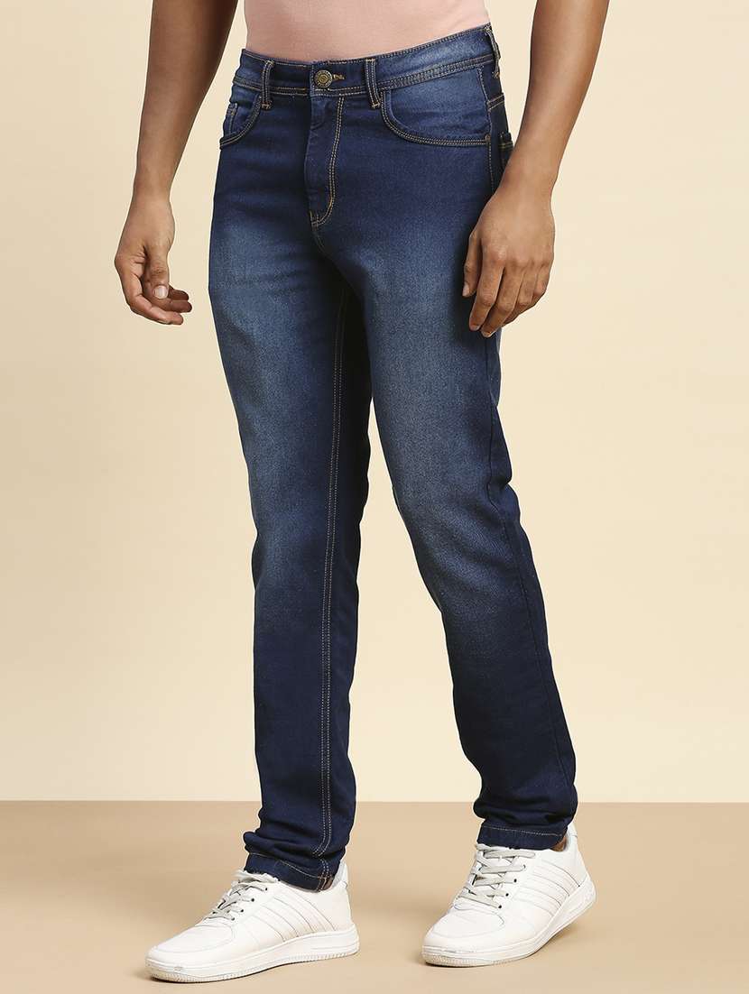 mens bootcut fit plain jeans - 20099570 - Standard Image - 1