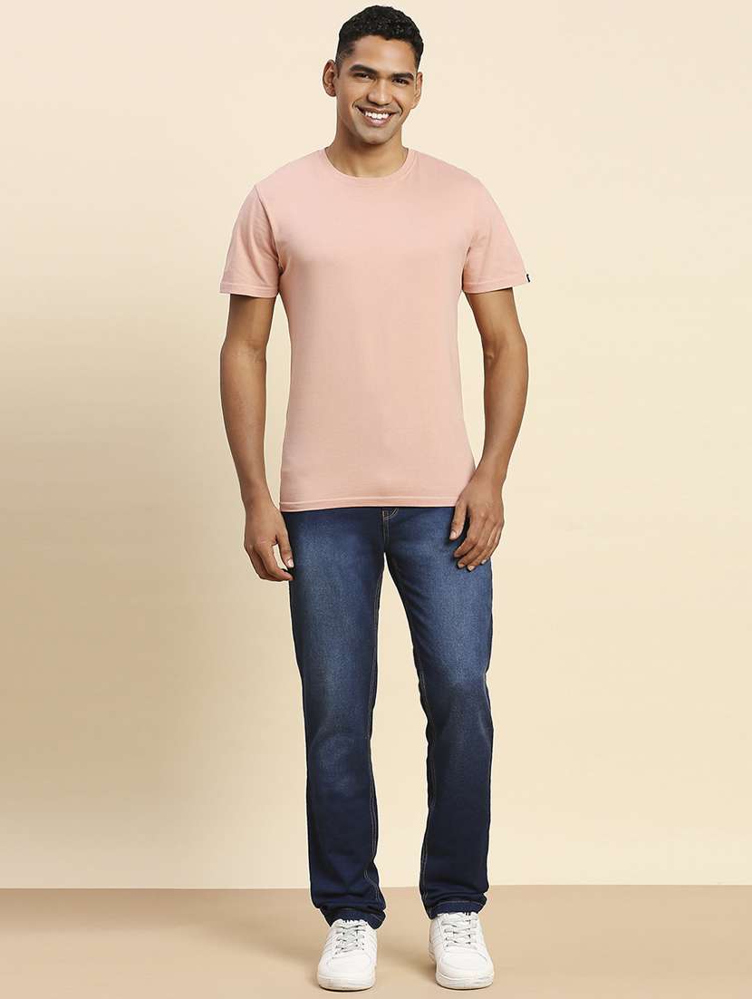 mens bootcut fit plain jeans - 20099570 - Standard Image - 4