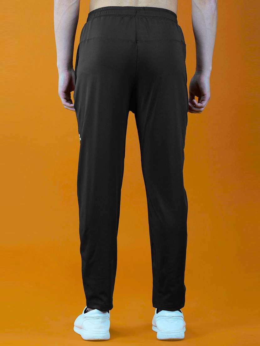 mid rise solid track pant - 20101885 -  Standard Image - 1