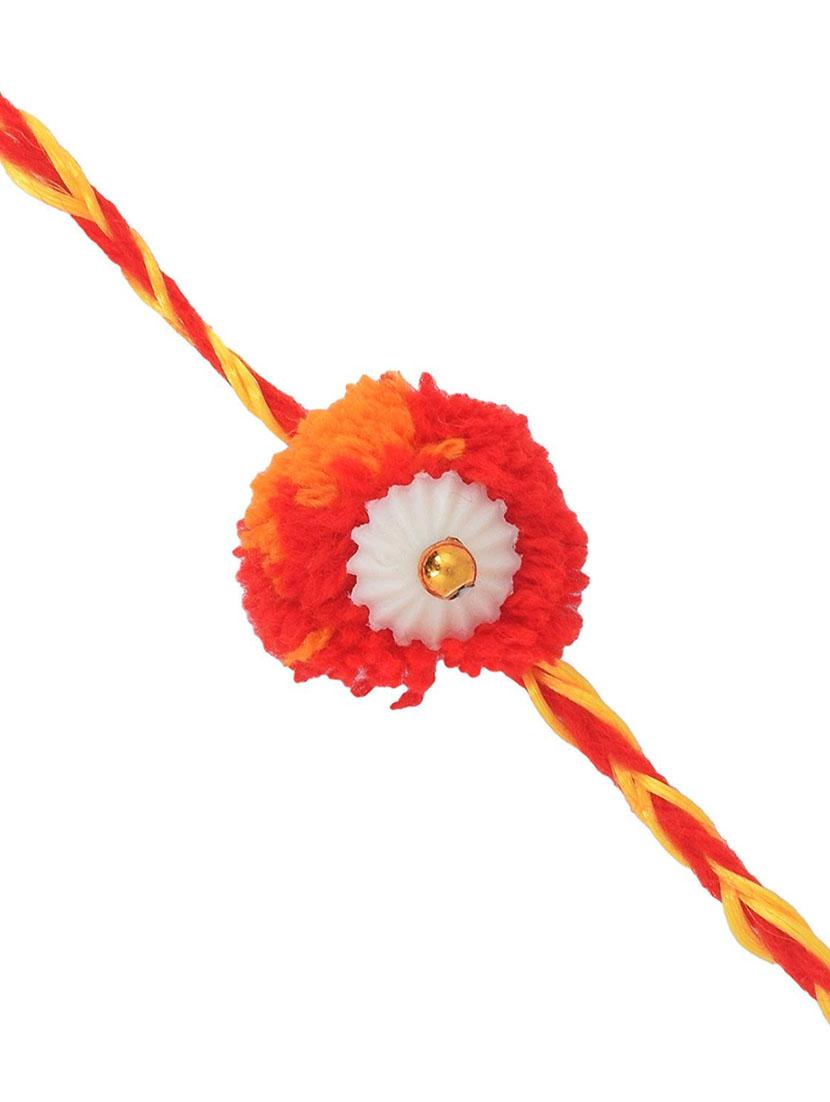 rakhi combo with silver coin - 20101955 - Standard Image - 4